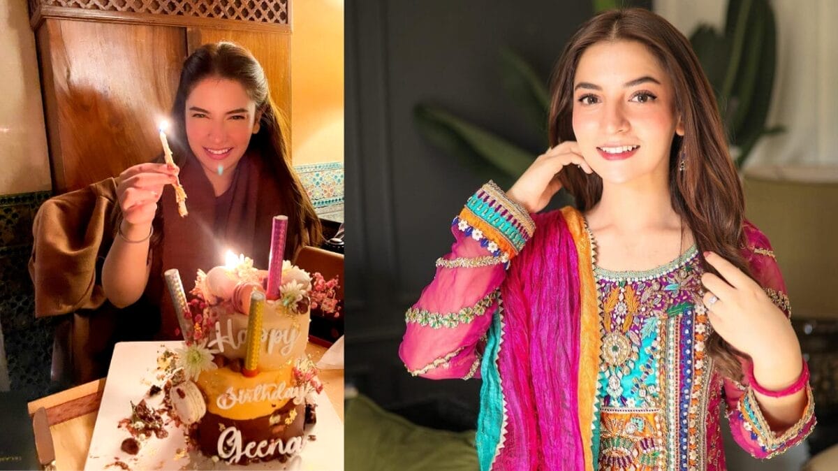 Beautiful Birthday Celebration of Dananeer Mobeen With Her Family